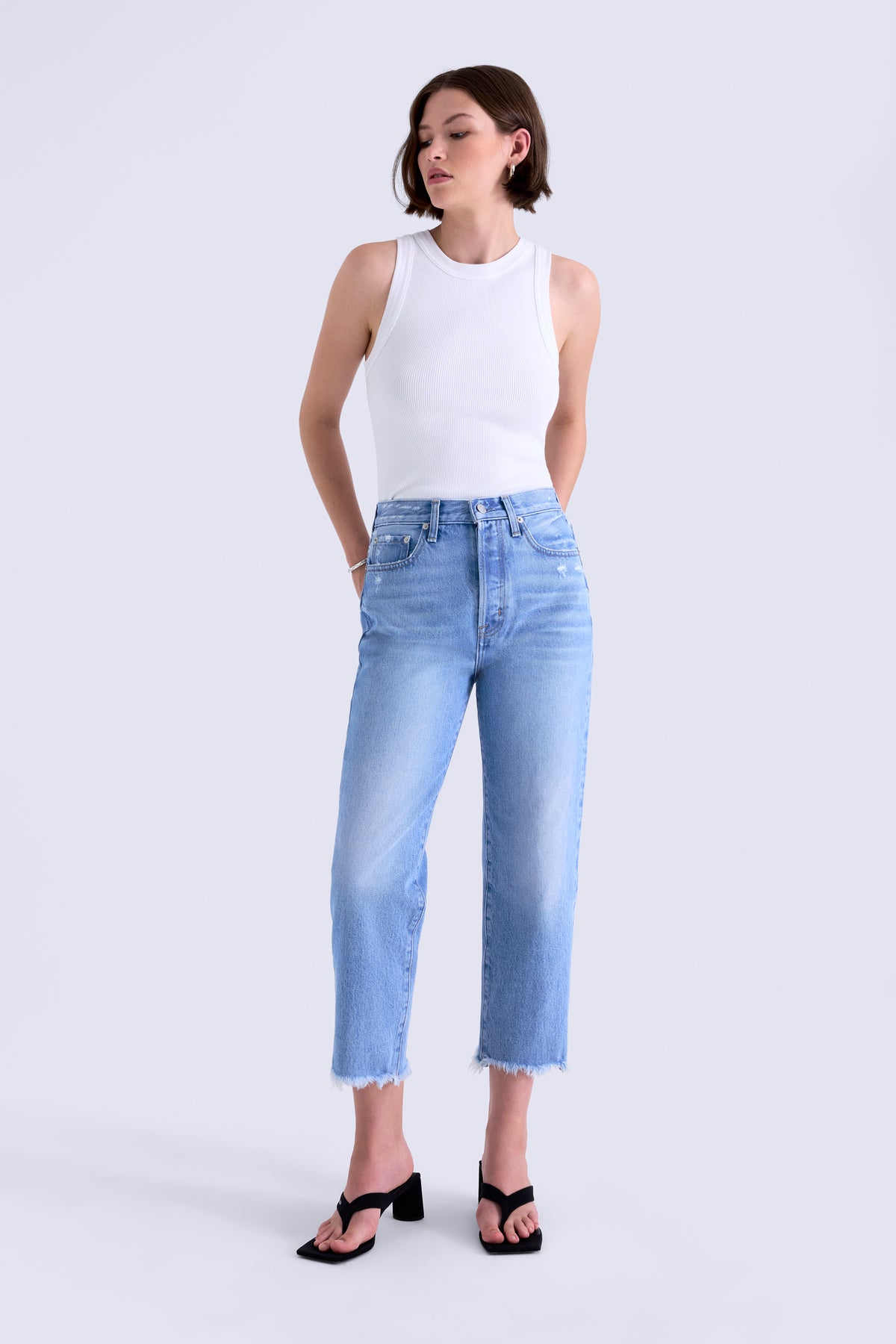 Cassie Crop Jean - Traveler
