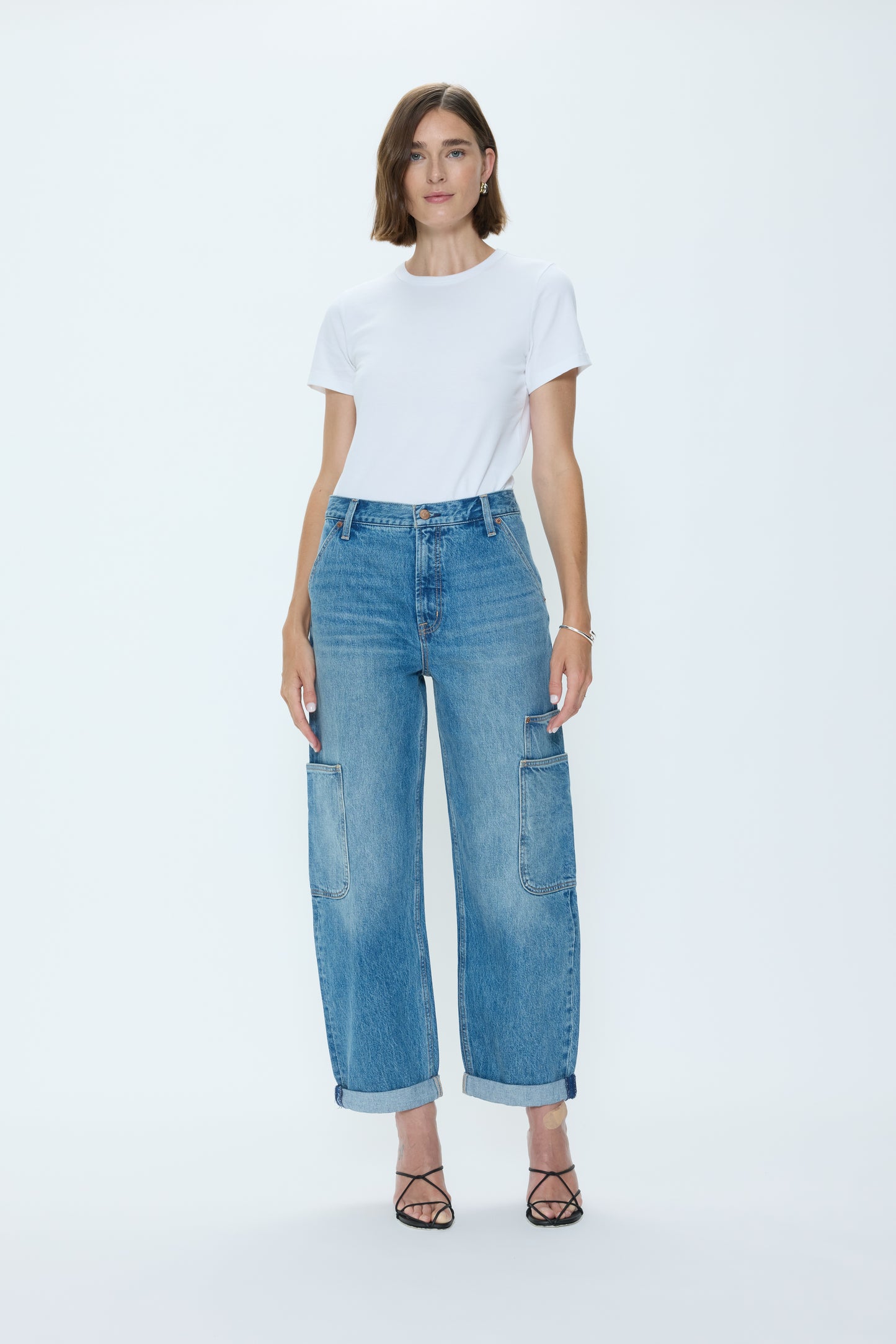 Sonny High Rise Barrel Jean - Coastal Fade