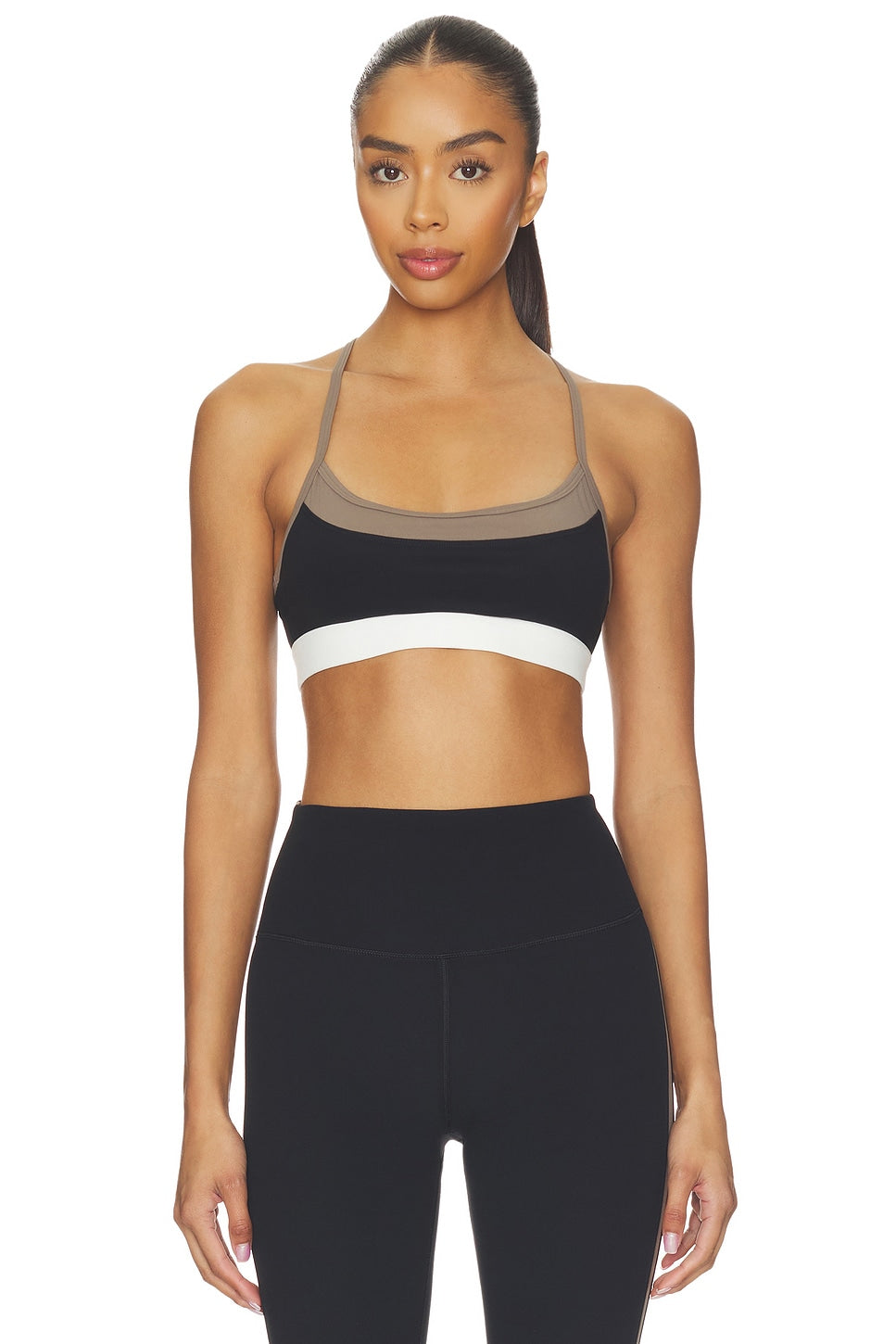 Scottie Bra - Black/Lentil