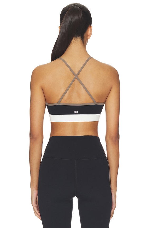 Scottie Bra - Black/Lentil
