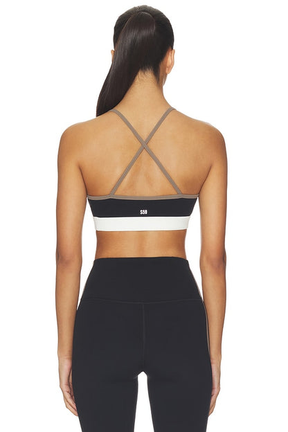 Scottie Bra - Black/Lentil