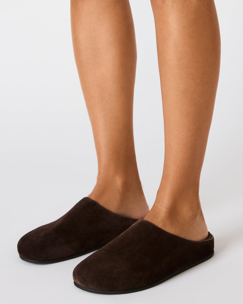 Fern Brown Suede