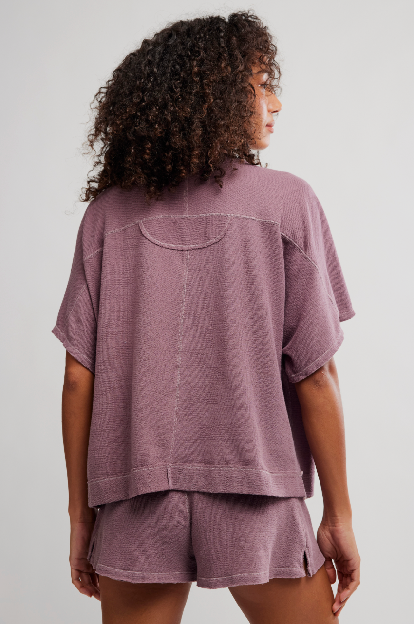 Staycation Tee - Elderberry