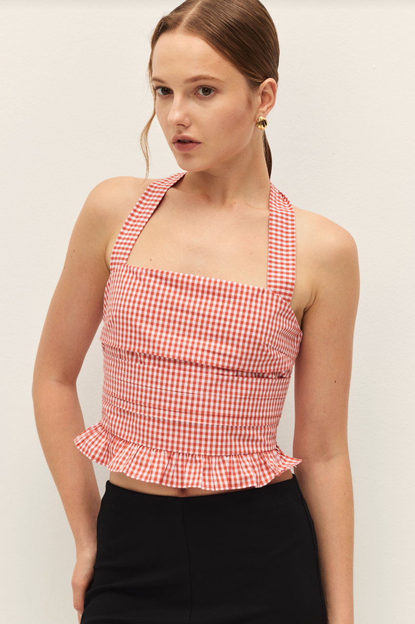 Coraline Top - Gingham