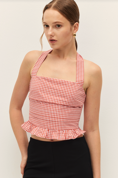 Coraline Top - Gingham