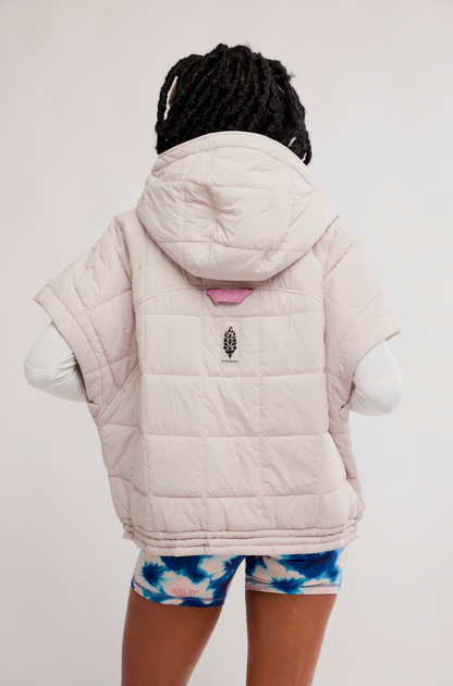 Happy Trails Poncho - Pearl
