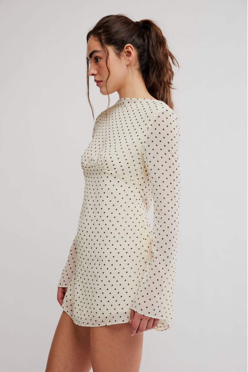 Jolie Printed Mini Dress