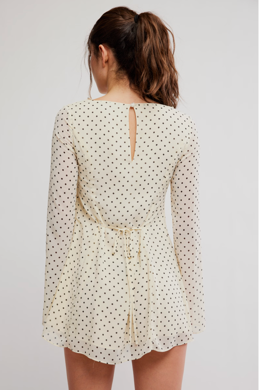 Jolie Printed Mini Dress