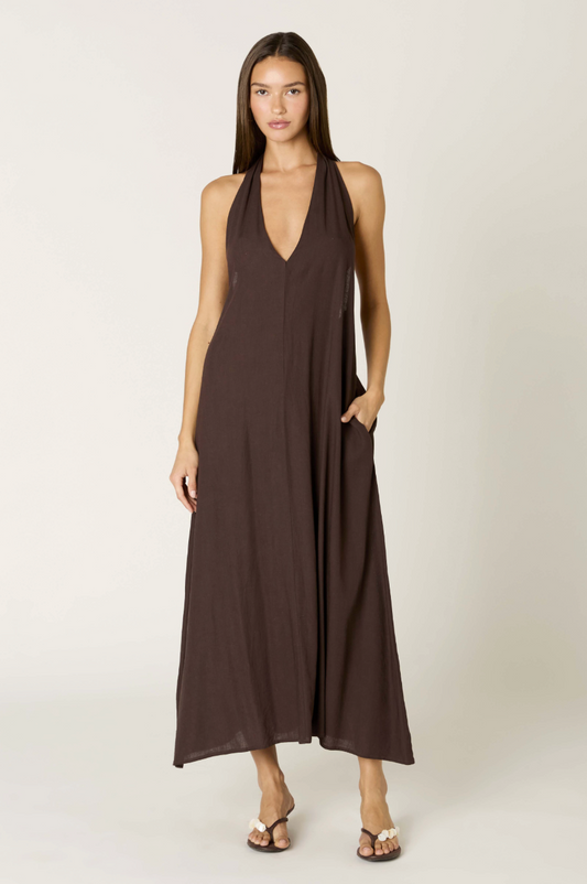 Gaetano Dress - Coffee
