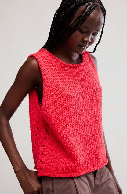 Opal Knit Tank - Sour Sweet