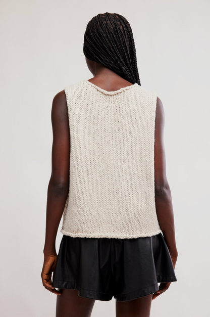 Opal Knit Tank - Tea