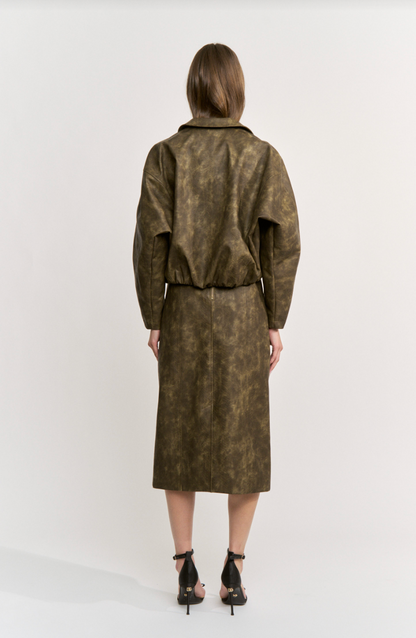 Margot Bomber Jacket - Olive
