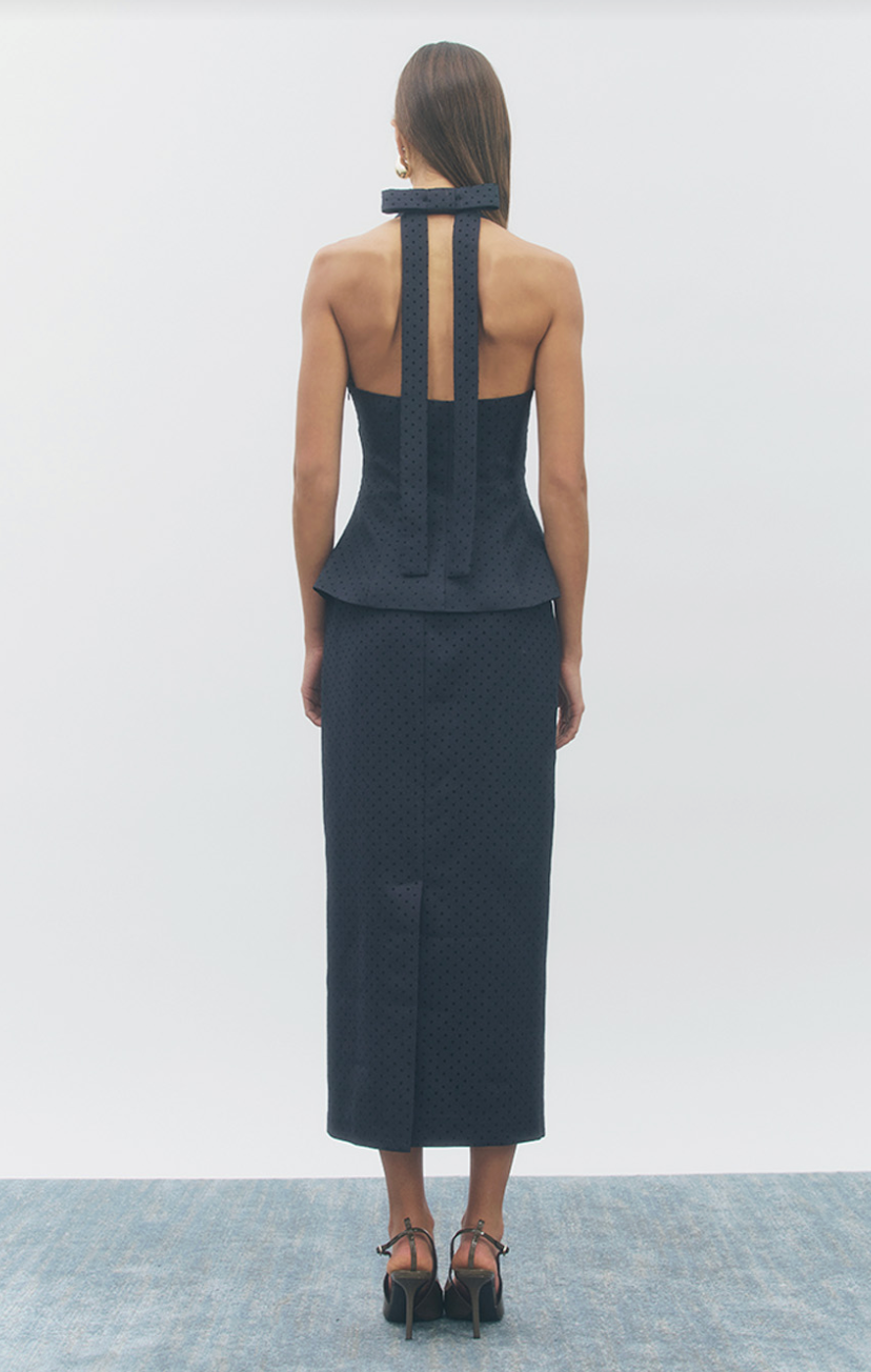 Brynn Top - Navy/Black