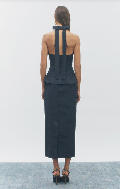 Brynn Top - Navy/Black