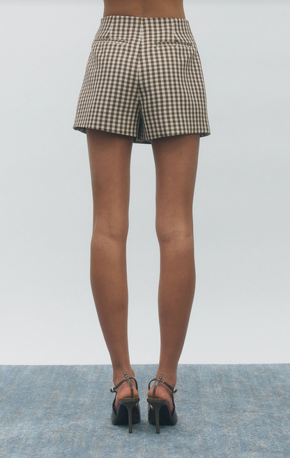 Emily Gingham Skort