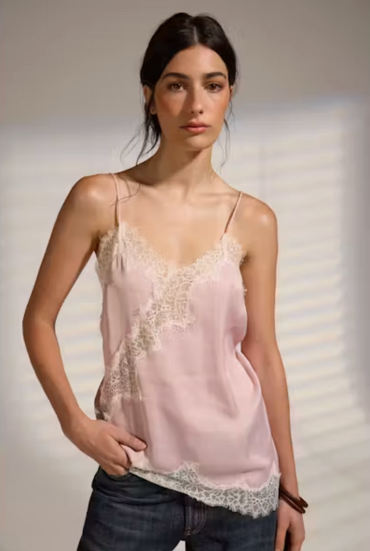 Sonic Lace Trim Tank