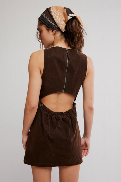Atlas Suede Mini Dress