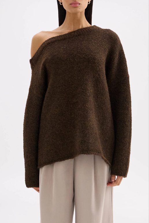 Lavinia Knit - Chocolate