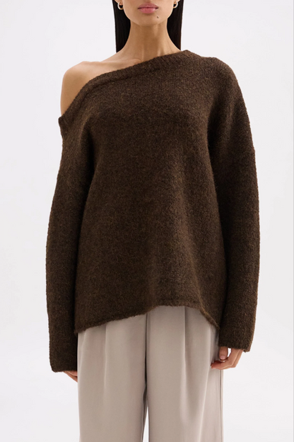 Lavinia Knit - Chocolate