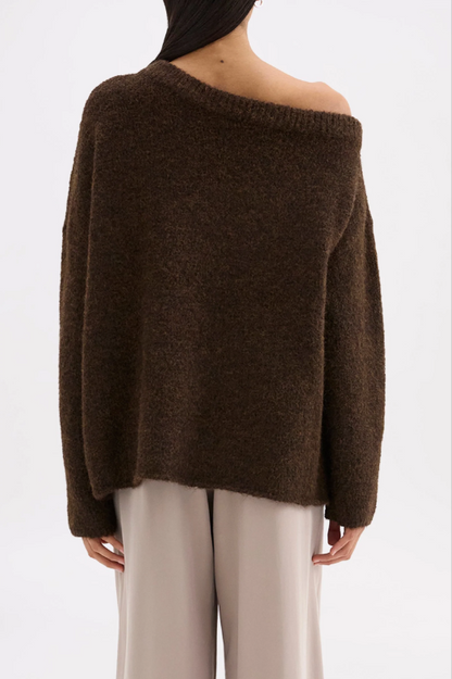 Lavinia Knit - Chocolate