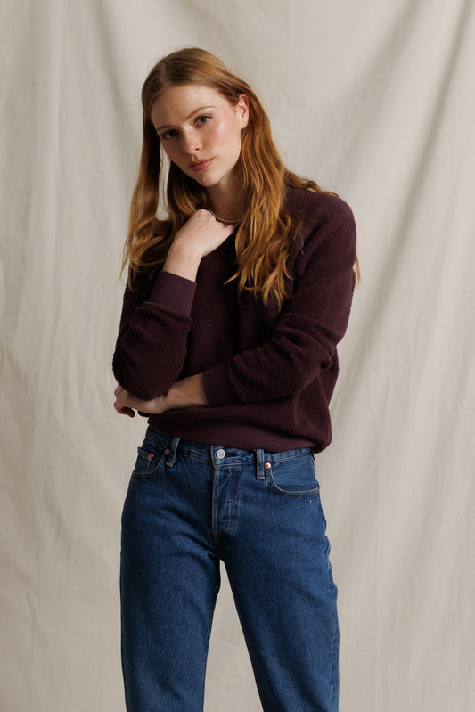 Ziggy Sweatshirt - Cherry