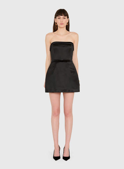 Avalee Skort Romper - Black