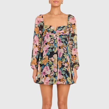 Carrie Dress in Lisboa Print