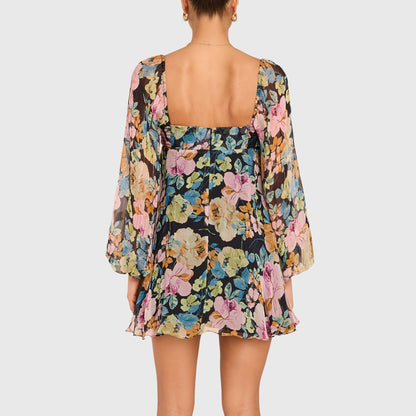 Carrie Dress in Lisboa Print