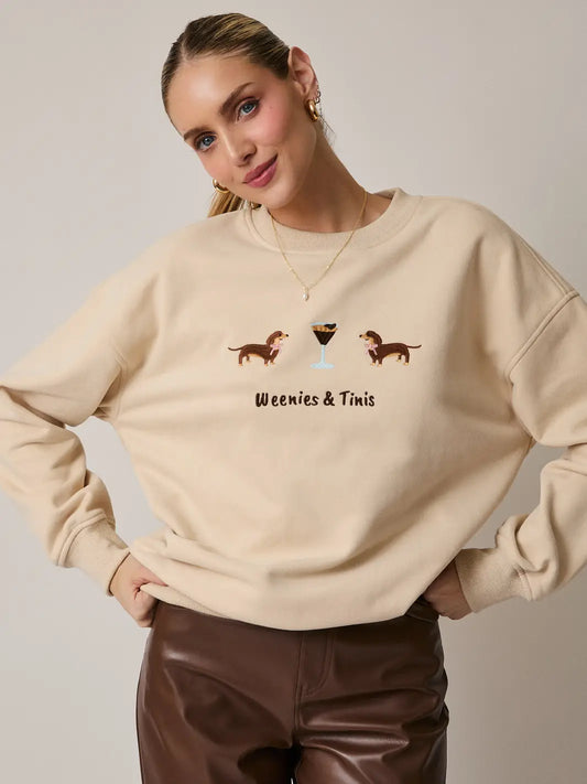 Weenies and Tinis Sweater