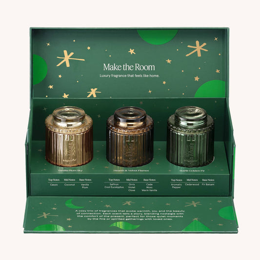 La Jolie Muse Holiday Candle Set - 3oz