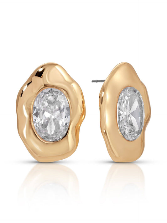 Molten Glow Crystal Studs