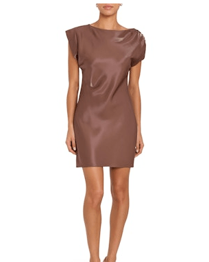 Elroy Mini Dress - Mocha