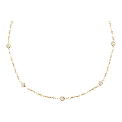 Diamond By The Yard Choker