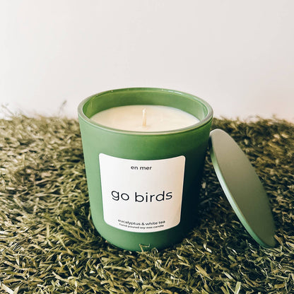 Go Birds Candle