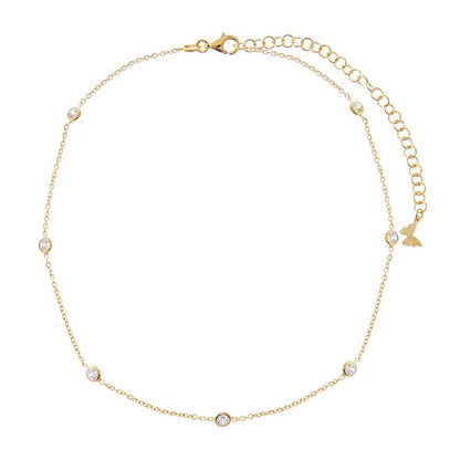 Diamond By The Yard Choker