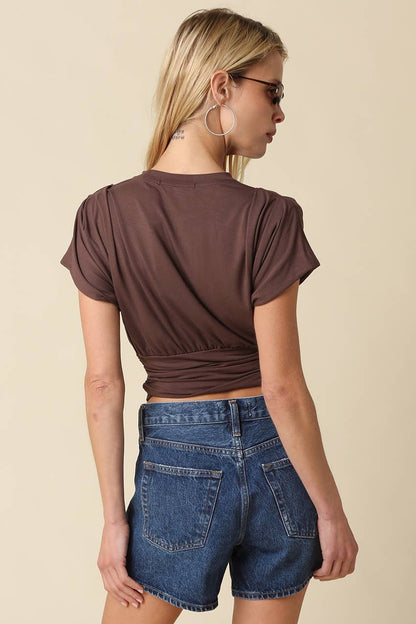 Sophie Ribbed Tee