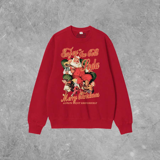 Santa Boxy Sweatshirt