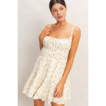 Floral Tiered Dress