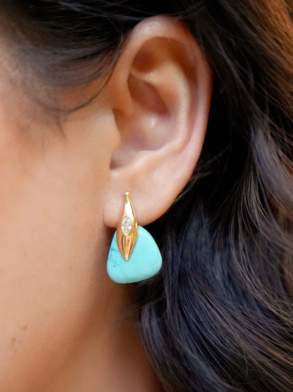 Turquoise Solstice Earrings