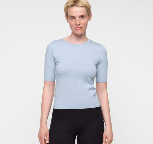 Everyday 3/4 Sleeve Tee - Cloudy Blue