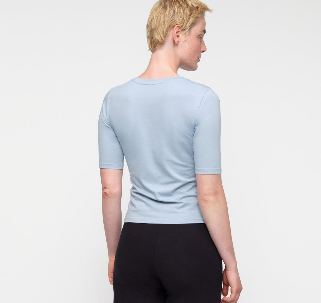 Everyday 3/4 Sleeve Tee - Cloudy Blue