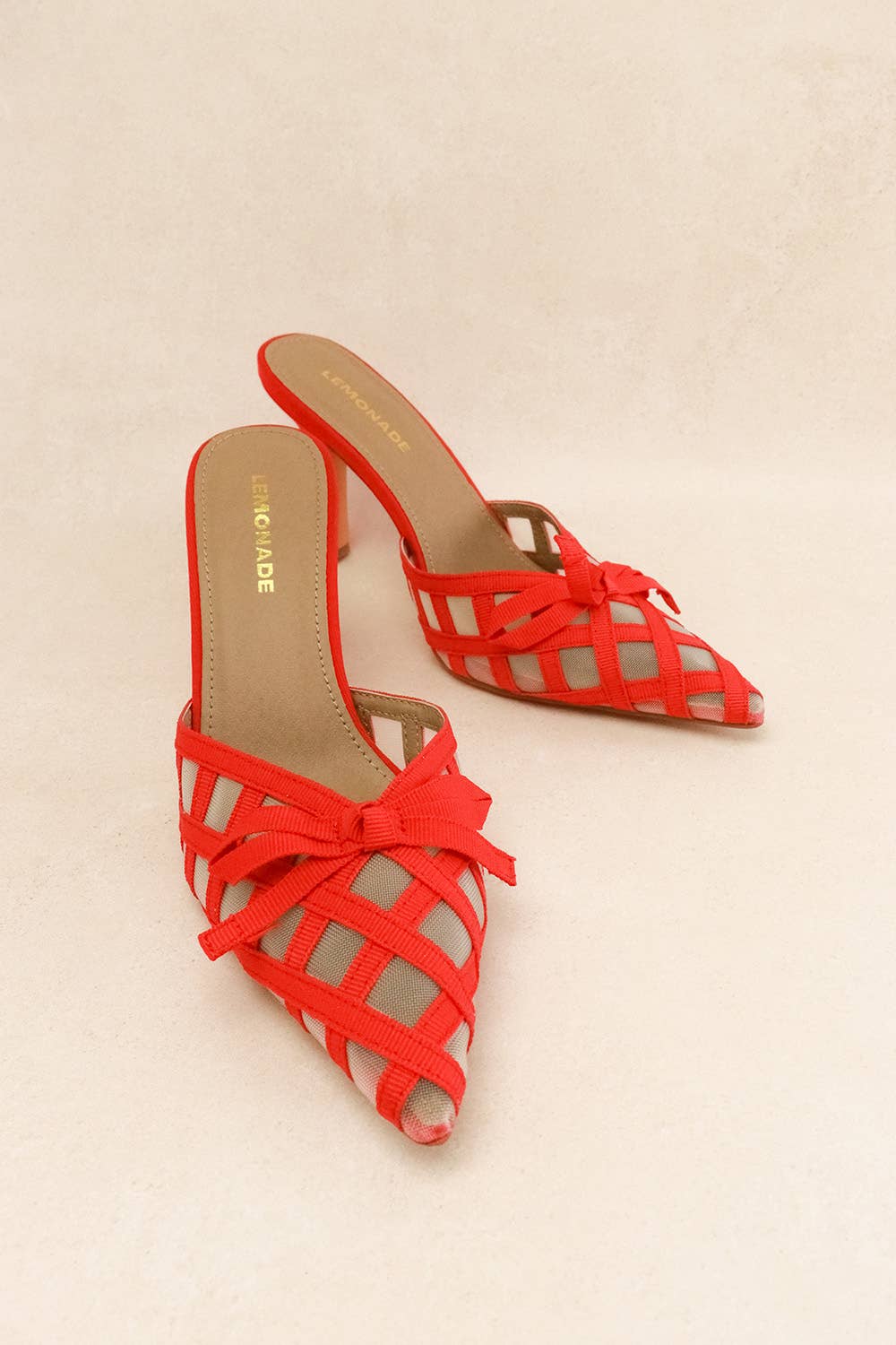 Gingham Heels