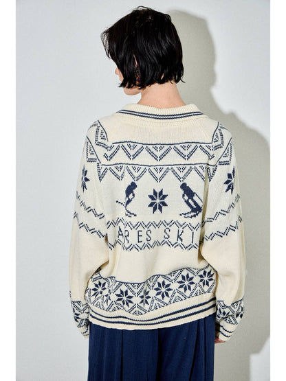 Apres Ski Printed Sweater