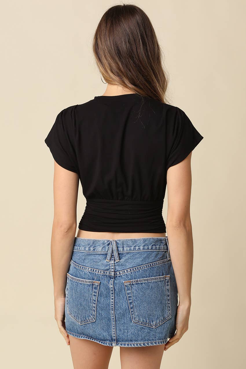Sophie Ribbed Tee