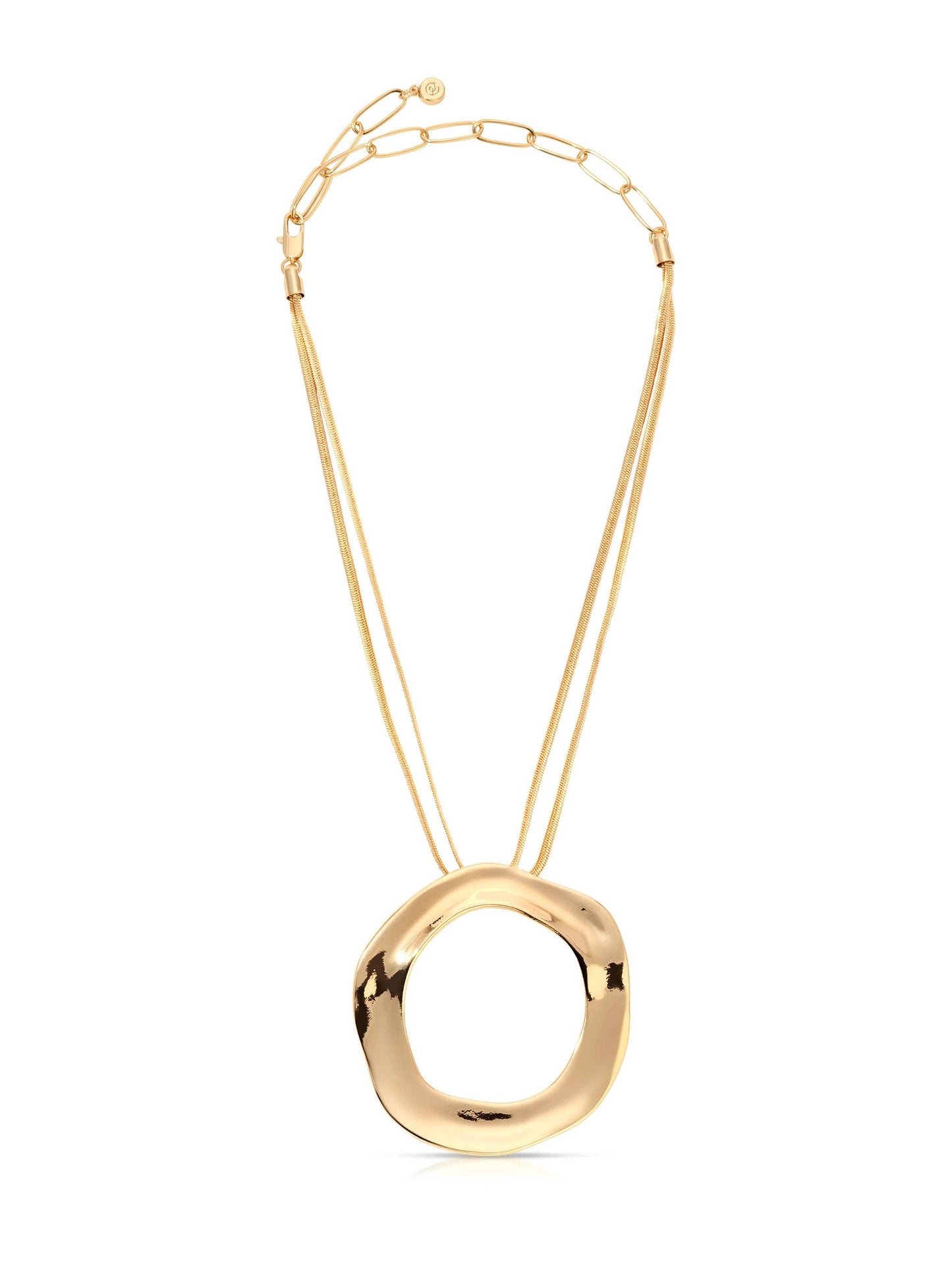 Open Circle Necklace