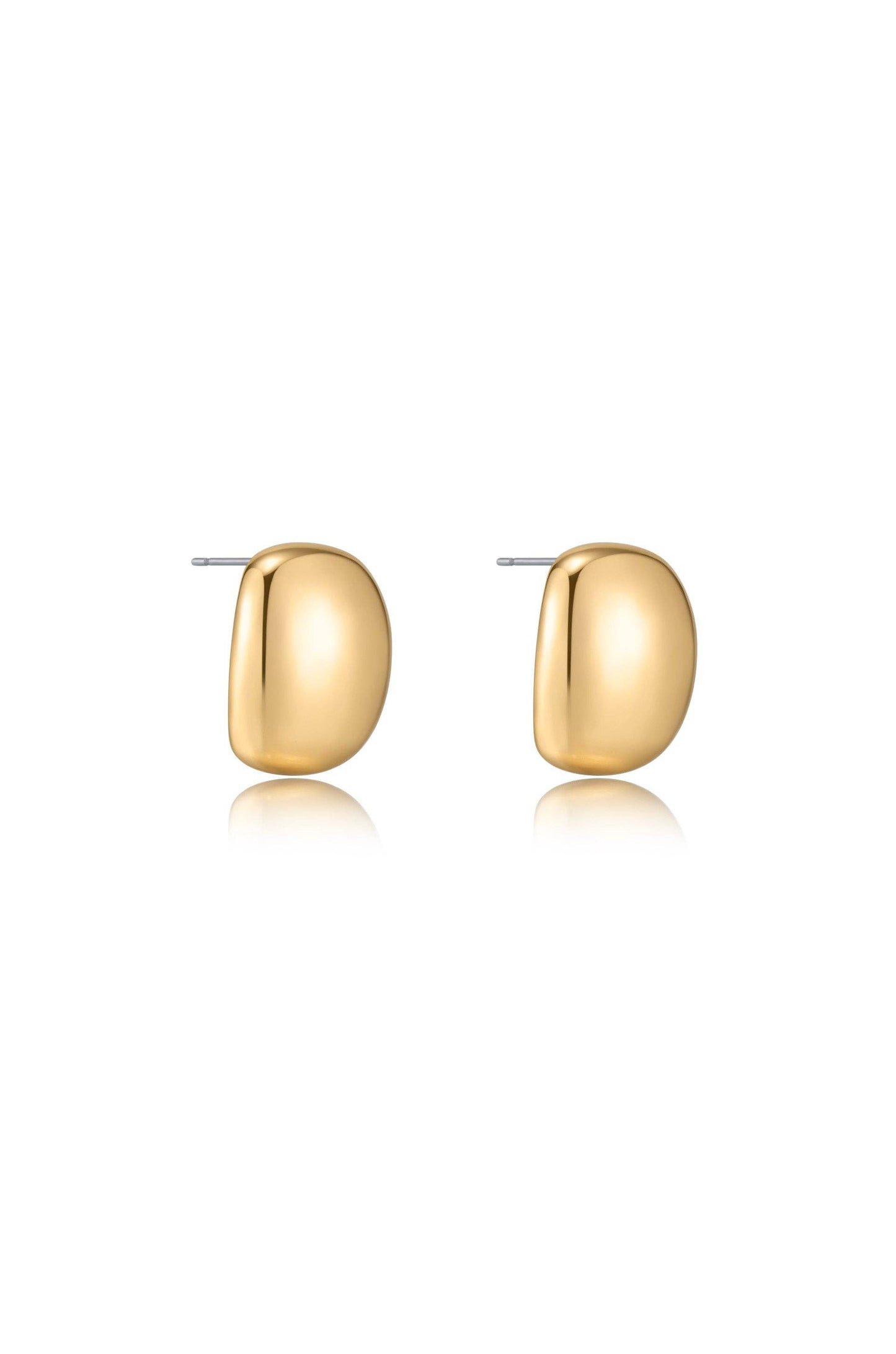 Curved Stud Earrings