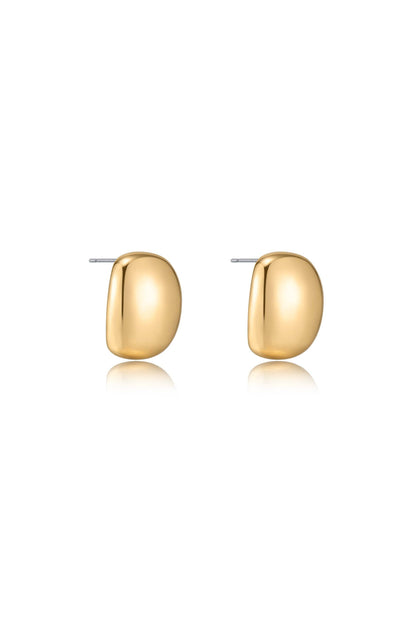 Curved Stud Earrings