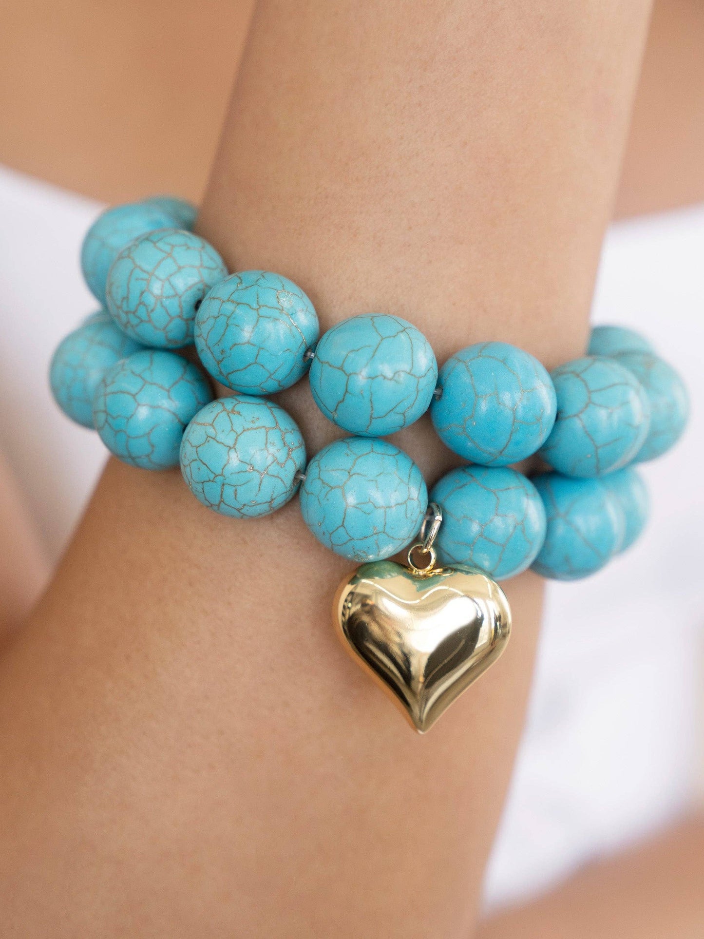 Luck & Love Turquoise Bracelet Set