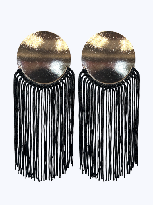 Crystal Tassel Earrings