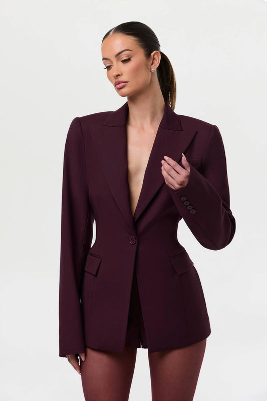 Power Shoulder Blazer